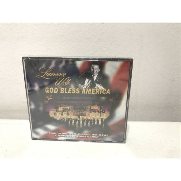 LAWRENCE WELK - GOD BLESS AMERICA NEW CD ~Actual Photos Shown~ SHIPS SAME DAY - Picture 1 of 12